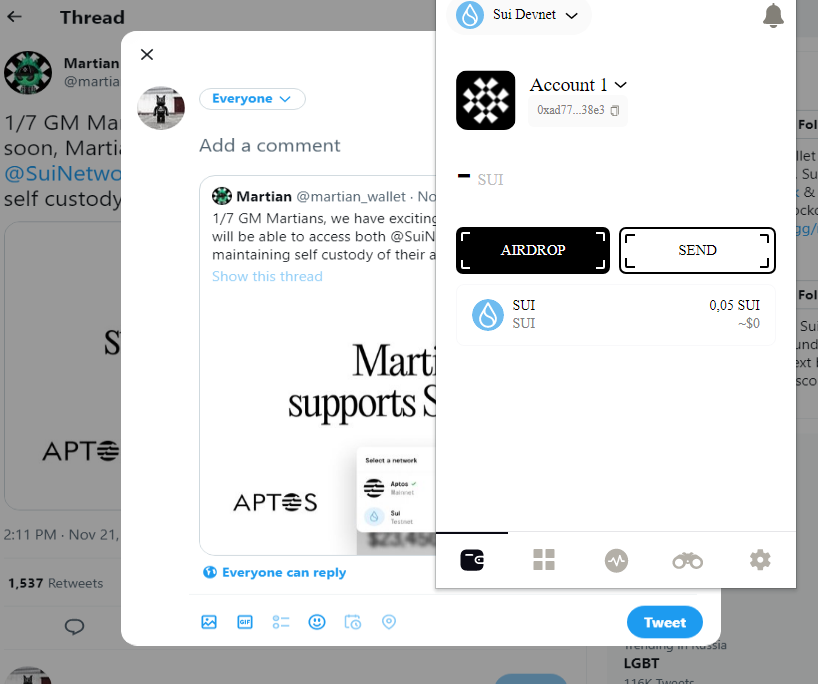 SUI-OG)😎
<a href="/ttazenkova/">Ttazenkova❤️ Memecoin🛸</a> <a href="/metzwertdanbu19/">OguYA❤️ Memecoin🛸(L3, ❄️)</a>
 <a href="/Gulnara007xXx/">Gulnara(💙,🧡)(L3, ❄️)</a>
#Martian #Sui #Aptos #Move