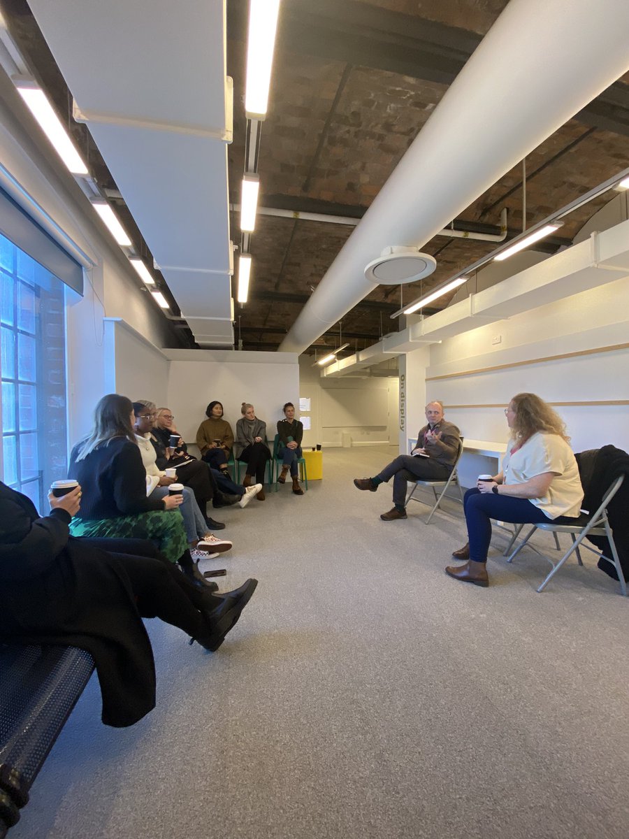 SlaveryMuseum's tweet photo. A lovely morning welcoming our colleagues from @FitzMuseum_UK who had a tour of the museum, followed by a moment of reflection and discussion about the displays. We also took them through our plans for the transformation - and what we can learn from each other. https://t.co/aE8kwTA4T1