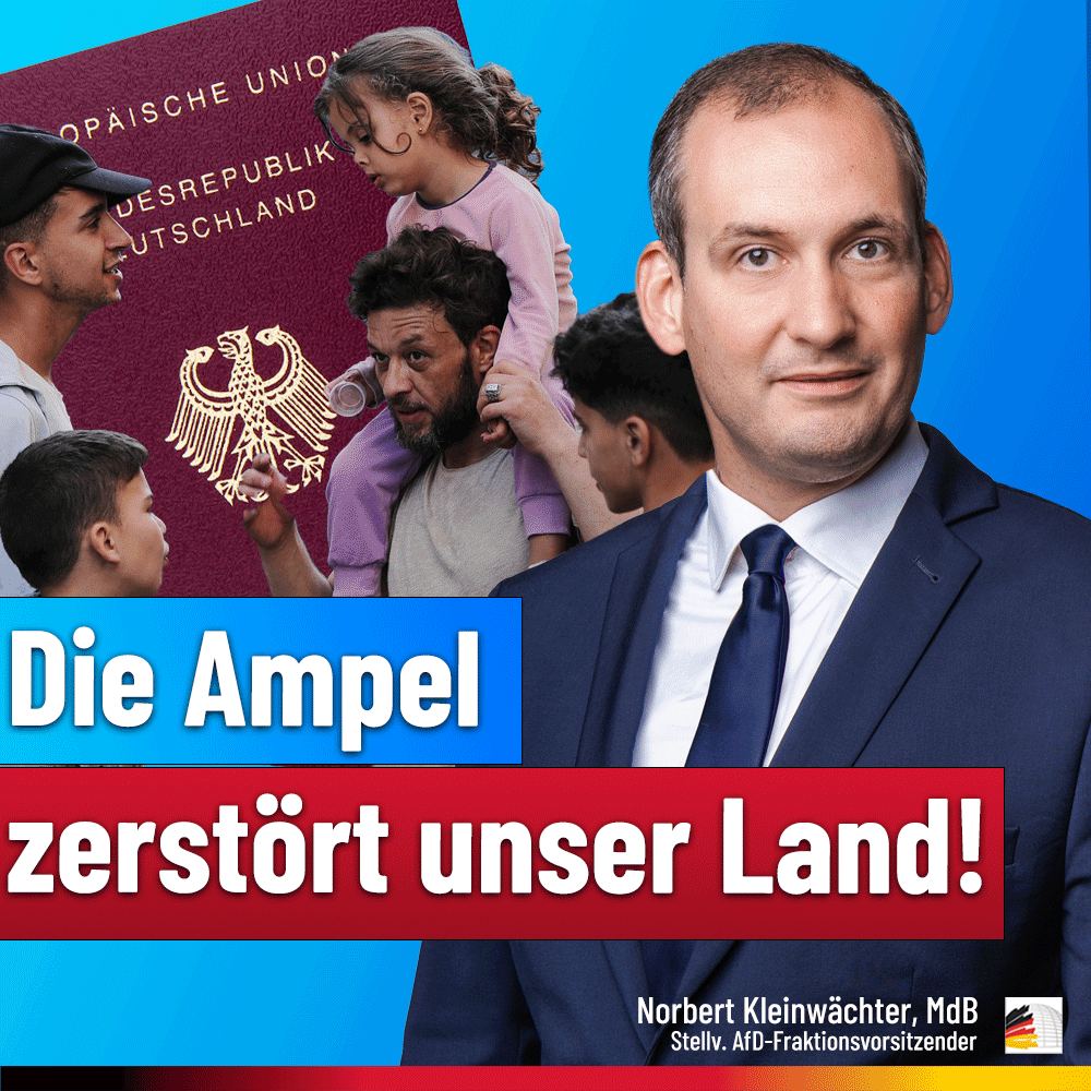 NKleinwaechter's tweet photo. Die #Massenmigration seit 2015 wird unumkehrbar legalisiert. Die #Ampel plant, allen hier geborenen #Kindern der illegal Eingereisten #deutsche Pässe zu geben. Damit könnten dann auch ihre Eltern für immer hierbleiben.

https://t.co/cjPgesmc0E https://t.co/BSJYEG5Zsi