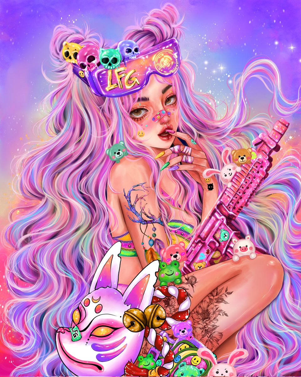 🦄Unicorn Girl 💜🦄
reserve 0.25 ETH
1/1edition 
on foundation