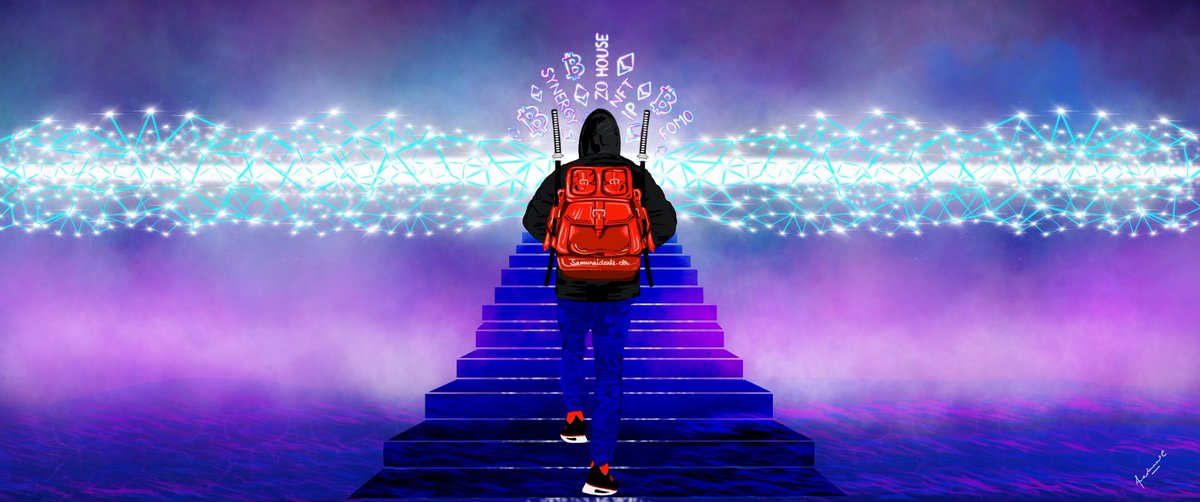 Samuraizann's tweet photo. Slicing through Web3 with my frens

Join in for fun banter 🫶🏼
Lets try to make sense of all the information surging through this ecosystem one slice at a time ⚔️ https://t.co/GRQric0sFQ