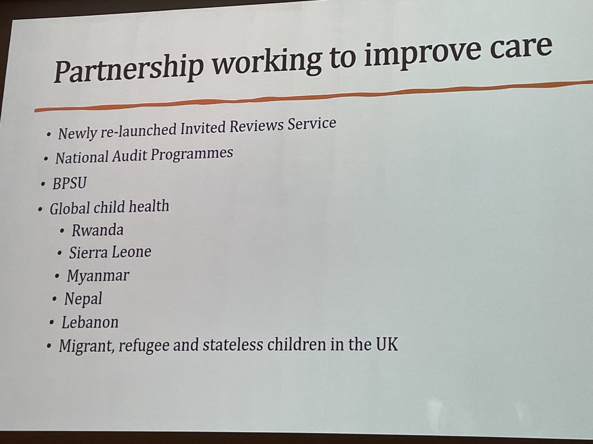 sjpaeds's tweet photo. @CamillaKingdon highlighting the collaborative spirit @RCPCHtweets @scotpedsociety Tackling difficult issues to ensure the well-being of children now and for future generations. #ChildHealth #ChildFirstPatientSecond #SPSCentenary2022 https://t.co/oHHSQqGofV