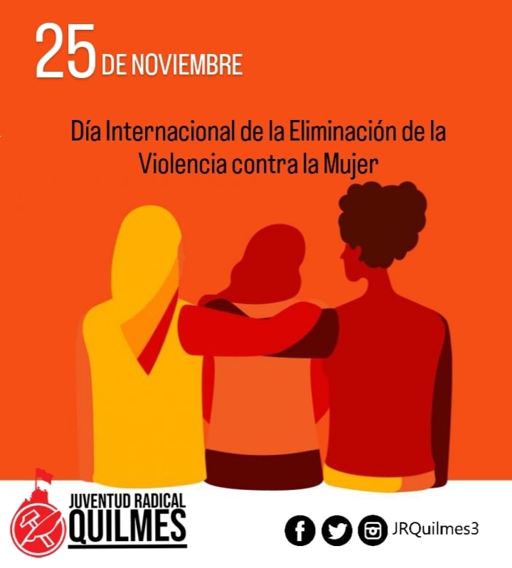 JRQuilmes3's tweet photo. Hoy es el Día Internacional de la eliminación de la violencia contra la mujer y en nuestro país los datos son alarmantes:
En el último año fueron asesinadas 307 mujeres, 98 de ellas en nuestra provincia y 338 niños y niñas se quedaron sin su madre. https://t.co/OlTCSPEZK6