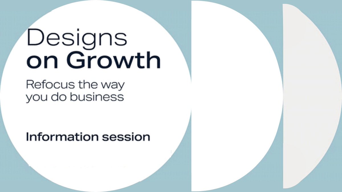Design Skillnet (@designskillnet) on Twitter photo Develop a winning strategy for your design studio, agency or consultancy with our 6month business growth & development programme #DesignsonGrowth!
ℹ️ Book your Info sessions with course trainer <a href="/jmnaughton/">Prospero - Jeannette Naughton</a>📌Thurs 8/12📌Tues 15/12
👉🏻bit.ly/23DOGi
#designagency Develop a winning strategy for your design studio, agency or consultancy with our 6month business growth & development programme #DesignsonGrowth!
ℹ️ Book your Info sessions with course trainer <a href="/jmnaughton/">Prospero - Jeannette Naughton</a>📌Thurs 8/12📌Tues 15/12
👉🏻bit.ly/23DOGi
#designagency