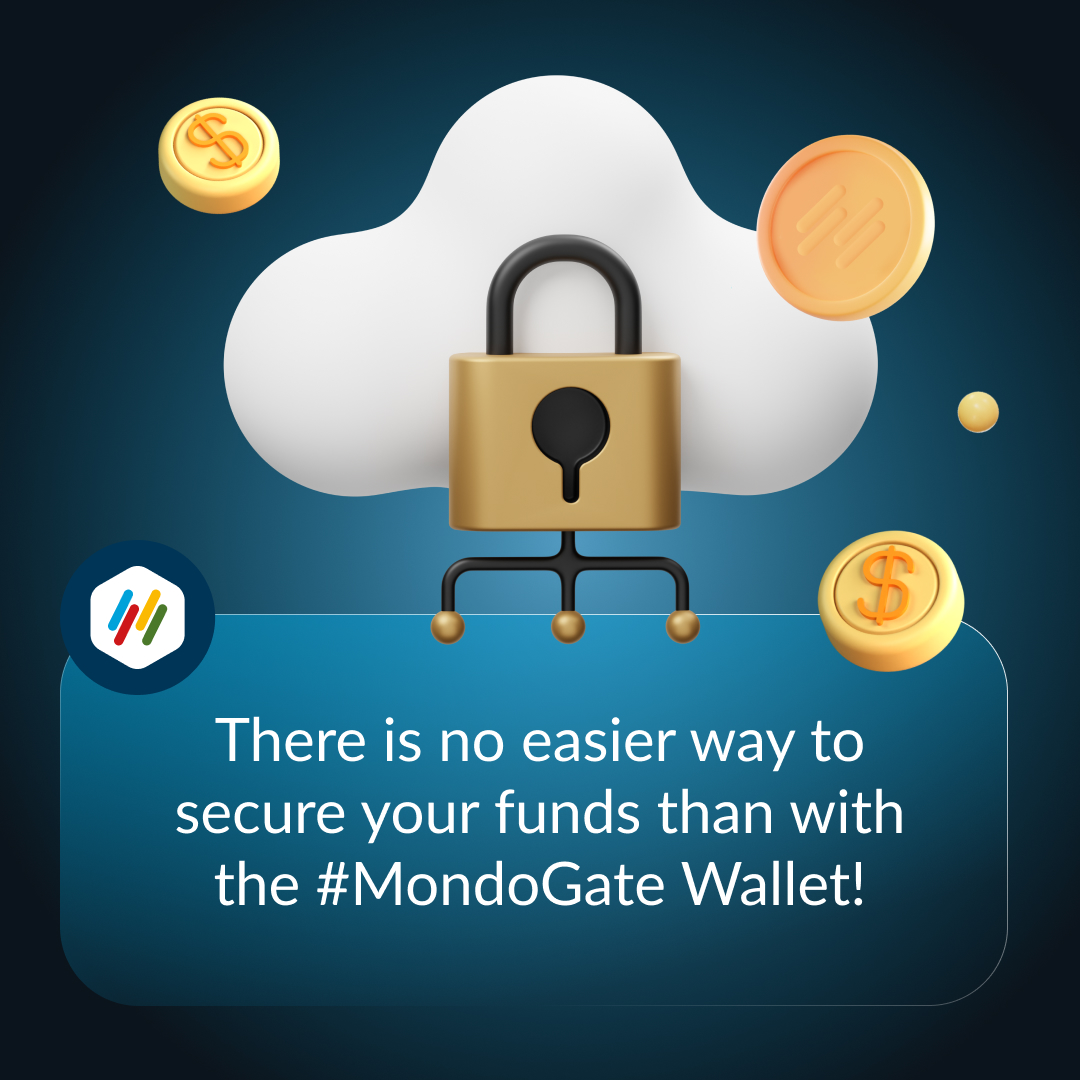 #Mondo provides users with easy #crypto admission and simple payment methods globally! 🌍

There is no easier way to secure your funds and send and receive #cryptos than with the #MondoGate Wallet. 👏

Our wallet is worth your time and is truly special!

bit.ly/3Xq1DZW