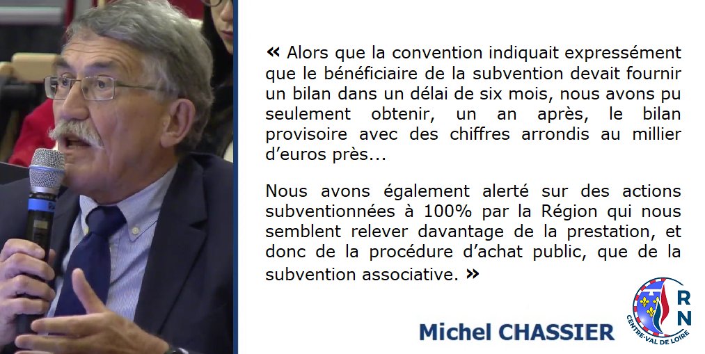 RN_CValdeLoire's tweet photo. .@MichelChassier intervient sur les procédures comptables de la Région Centre-Val de Loire. #SessionPleniere #RCVL https://t.co/9d2bkw0fsT