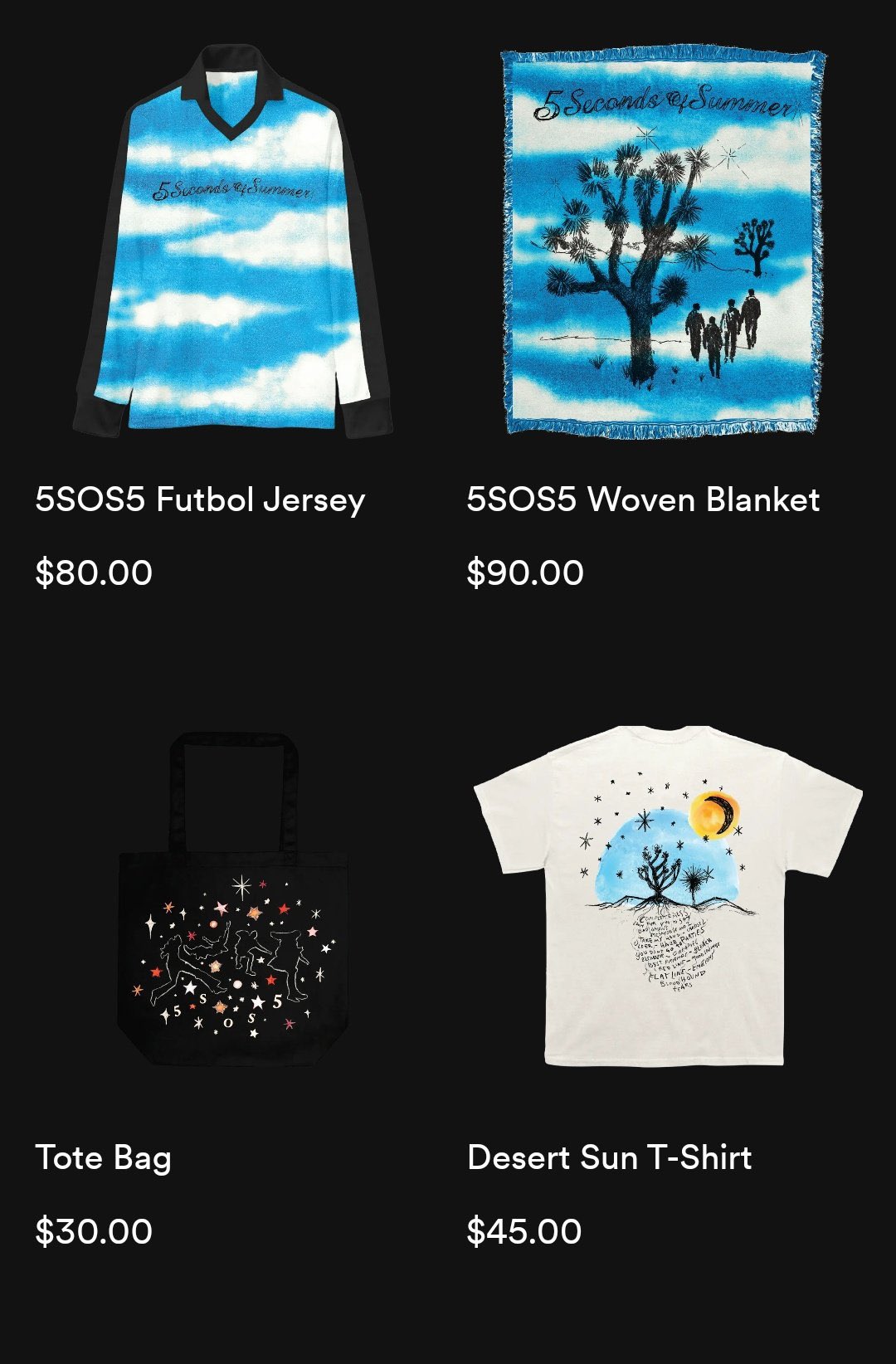 5SOSDigest. on X Some new 5SOS5 merch that will be on 5SOS online store for their Black Friday sale https t VqzVrWYG8Q X