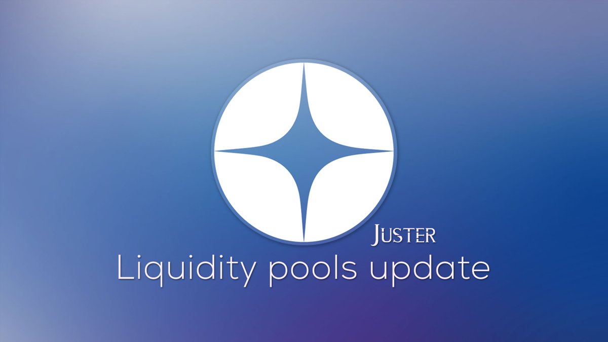 juster_io's tweet photo. 💥Good news! The Juster liquidity pools update is almost there! We already deployed contracts to mainnet, a few tweaks to the UI, and then we're off and running!
#tezos #DeFi #Juster https://t.co/hIHVvAylNr