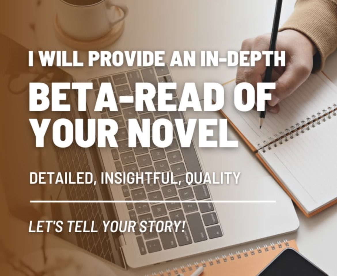 I’m offering editing services on fiverr now!! Beta reading, developmental editing, line editing, and proofreading!!

fiverr.com/conbryanwrites