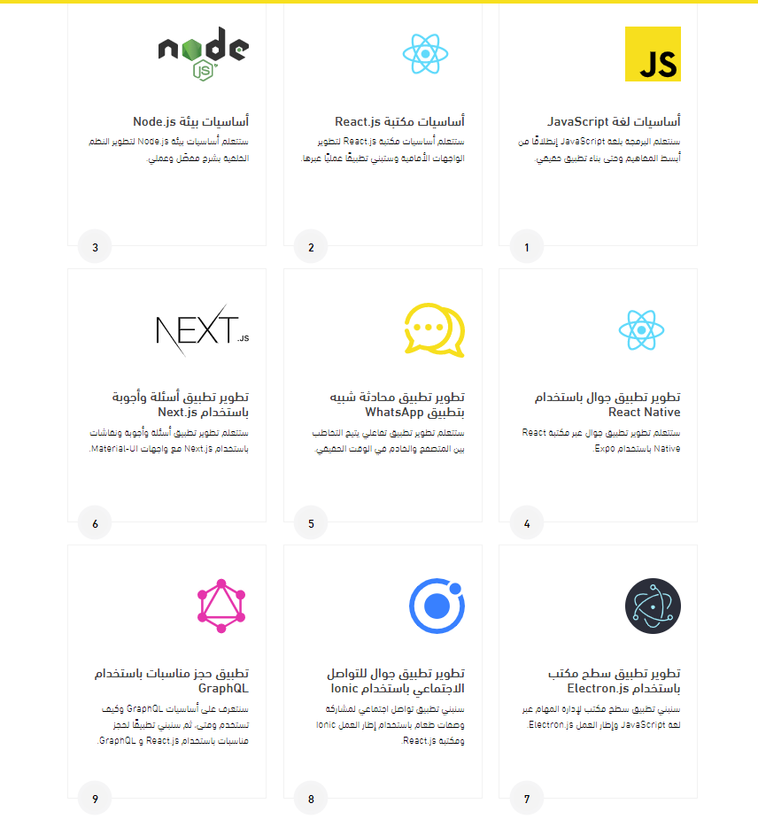 ️هل تبرمج بلغة JavaScript؟ ️ اذاً اشترك بدورة تطوير التطبيقات المقدمة ...