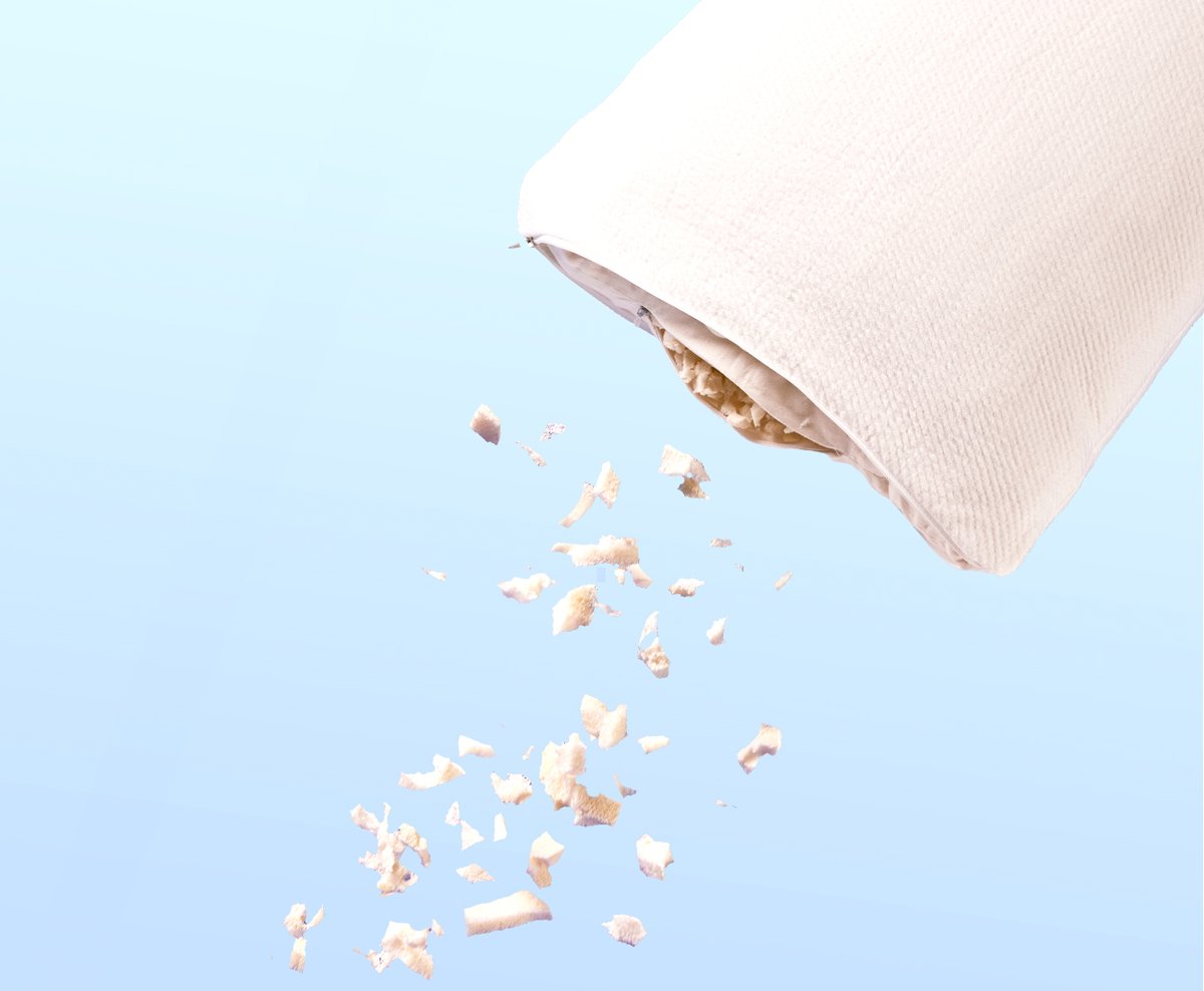 SleepOnLatex's tweet photo. Our newest addition to the Sleep On Latex product line is here! Check out the Natural Latex Shredded Foam Pillow on https://t.co/bahAnkvASJ and Amazon. Shop it for 35% off in honor of BFCM (while inventory lasts).  https://t.co/KLrK87IGjn https://t.co/J8kuCPsg0n