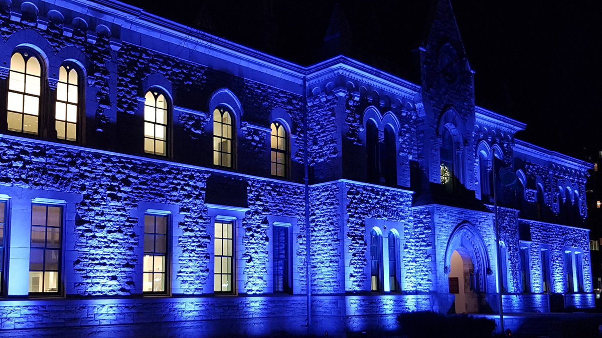 CanadaAMR's tweet photo. And a special thank you to all who helped light landmarks blue across Canada and the world for #WAAW! #GoBlueforAMR https://t.co/xc6iMg71NK