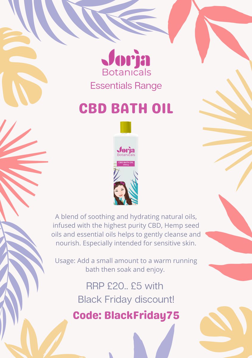 JorjaBotanicals's tweet photo. Check out our Jorja Botanicals Essentials Range - suitable for the whole family to use! 💕

Use code 'BlackFriday75' to get 75% off EVERYTHING 🥳

https://t.co/aQDhnErt3g 🛒🛍 https://t.co/sVLxr8DgiZ