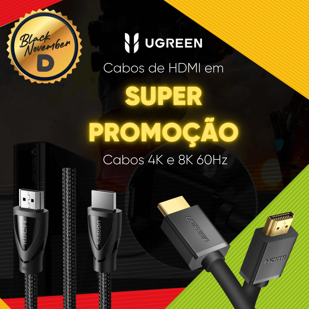 discabos's tweet photo. Cabos HDMI pra você comprar e não ter dor de cabeça! Qualidade Ugreen, testados, aprovados e garantidos pelo Grupo Discabos.

Confira todas as promoções em nossa loja https://t.co/N2NEQqAV5G

#cabohdmi #cabohdmi4k #hdmi #hdmi8k #blackfriday #blacknovember #blackfridaybrasil https://t.co/Y5w9aSE8bS