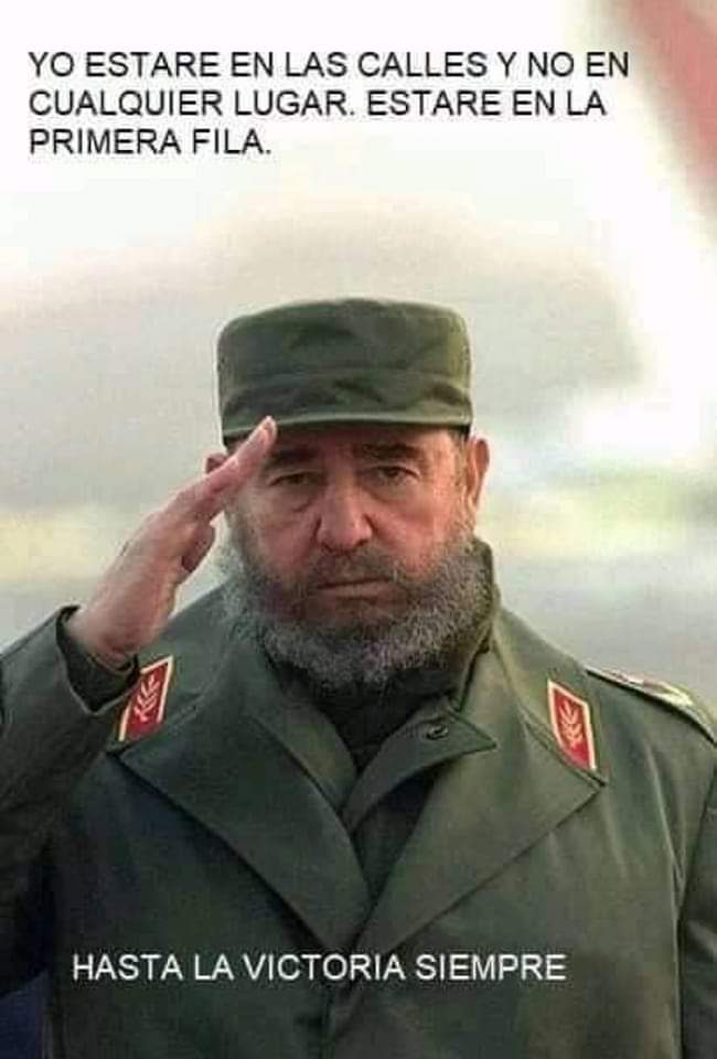 Los cubanos votaremos el 27 por la Patria, por Fidel y por la Revolución Socialista #YoVotoEl27 #VoluntadDeEligir #CubaPorLaVida <a href="/cubacooperaven/">Brigada Médica Cubana en Venezuela</a> <a href="/DiazCanelB/">Miguel Díaz-Canel Bermúdez</a>