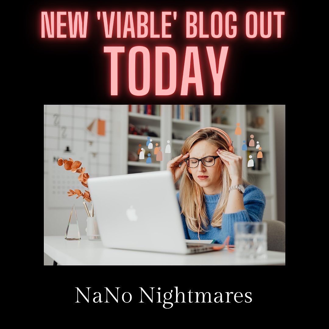 Here’s my latest blog post. ✍️
If you want to know why I don’t do #NaNoWriMo have a read. Link in bio. 👆And if you love NaNo, fab! Keep up the good work. 👍✍️📚
#WritingCommunity #writerlife #authorproblems