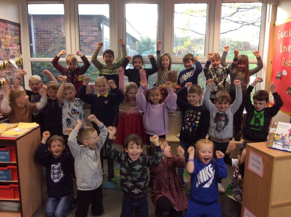 Elephants class learning champion, dojo award winner this week. We also got the highest attendance in school this week 🎉😃<a href="/Overthorpe_Acad/">Overthorpe C of E</a> <a href="/O_Year_1_2/">Year 1-2</a>