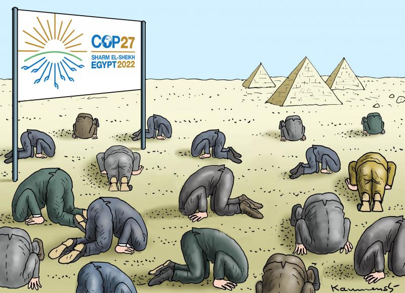COP27 cartoon of the day: No comment needed