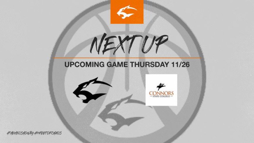 InspireJJDavis's tweet photo. The Neosho Way travels to Connors State tomorrow! It will be a great game between two teams that are both 7-1! #THENEOSHOWAY #94FEETOFCHAOS https://t.co/S7uLz1QLH3