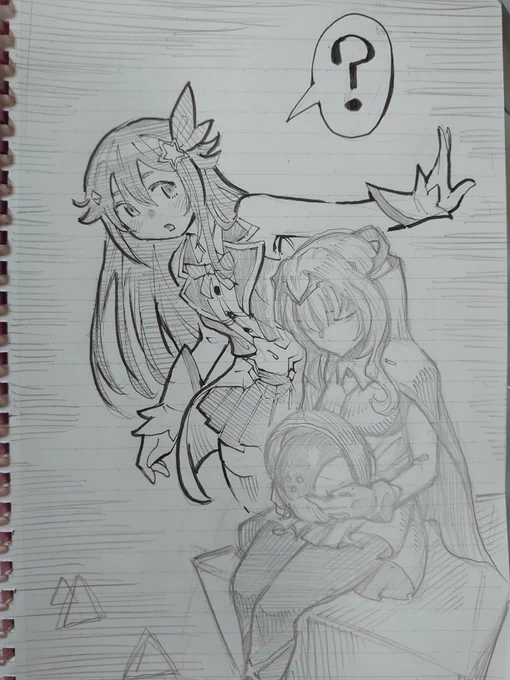 かわいい女の子を描きました。
#soraArt
#ホロアース 