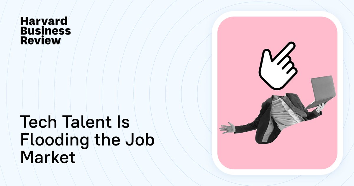 Employa_AI's tweet photo. Don’t lose an opportunity to hire top tech talent. Check out the article by Harvard Business Review to learn how companies can benefit from the sudden influx of talent:
https://t.co/e1TfcQOi8Q

#TechTalent #TechRecruitment #Hiring https://t.co/mGbXtDAkH0