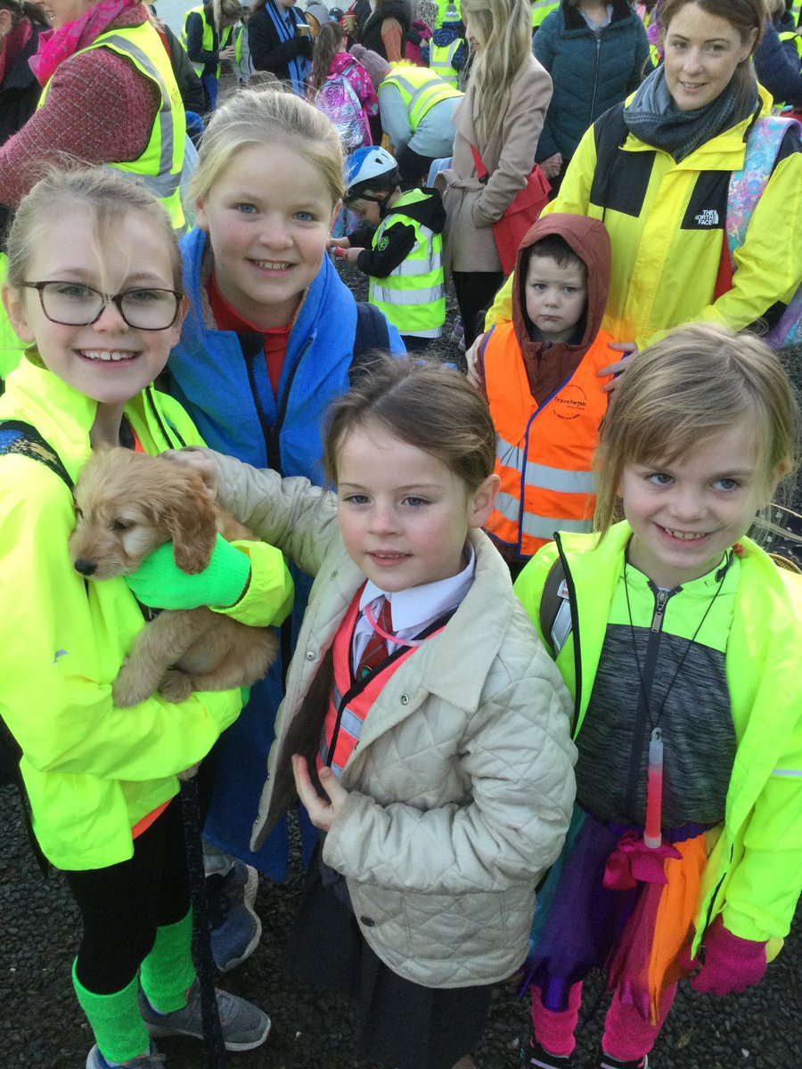 HardyMemorialPS's tweet photo. Another successful Ditch the Dark Day in Richhill. Thanks to all pupils and parents who braved the morning chill to walk, cycle and scoot up to school! Thanks also to the guys from @thehubrichhill for the tea and coffee! 🦺 🚴🏻 @SustransNI 

Lots more 📸 on school website.. https://t.co/D42aWxd2M2