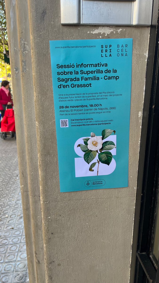Veïns de la sagrada família i camp d’en grassot… es hora de parlar de la superilla (us avancem que Aragó, València, padilla, Mallorca, Lepant, Rosselló, i totes les autopistes urbanes que tenim no es toquen)…