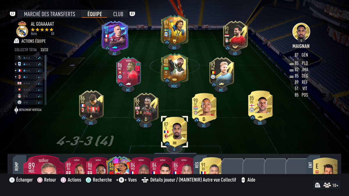 Nouvelle équipe bien sympa 8 W 2 L 😁  <a href="/RGiius/">RGius 🦅❤</a> @Aquilae_esport #PS5Share, #FIFA23