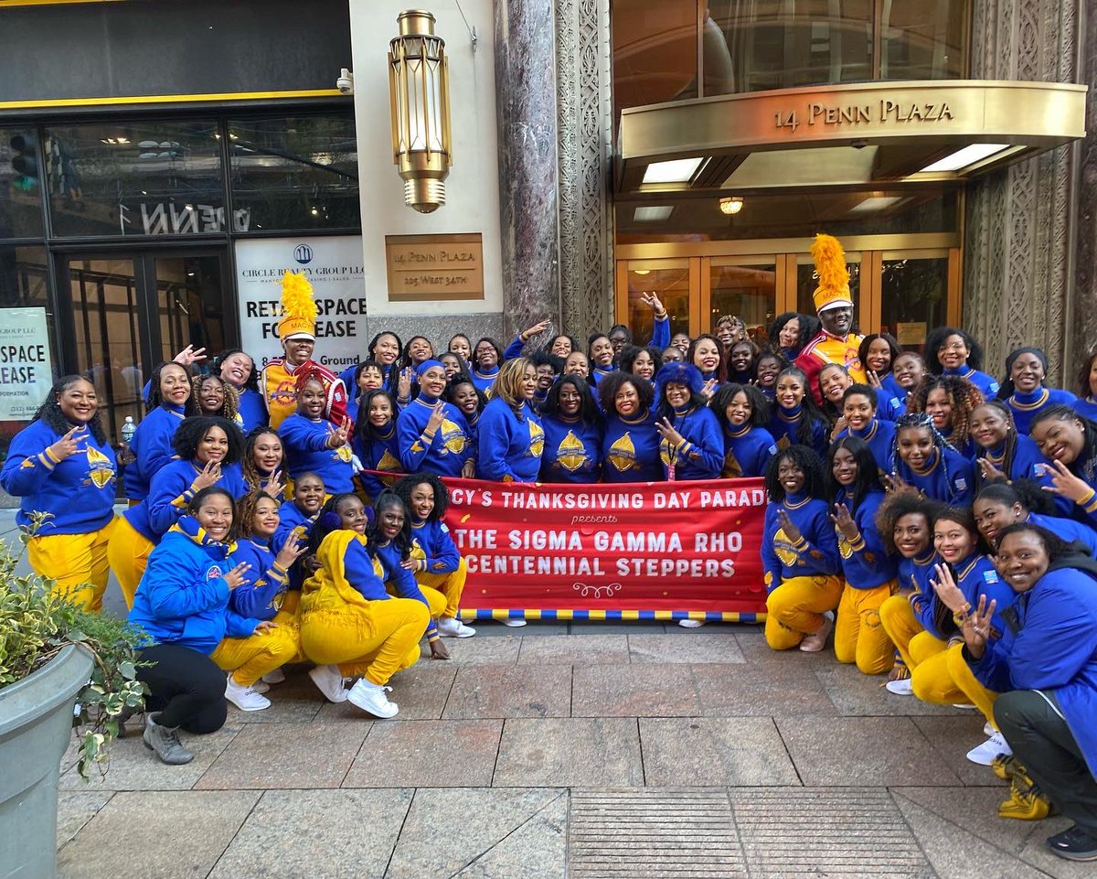 Macys Parade Photodump 
📸💙💛

#SigmaGammaRho #MacysParade