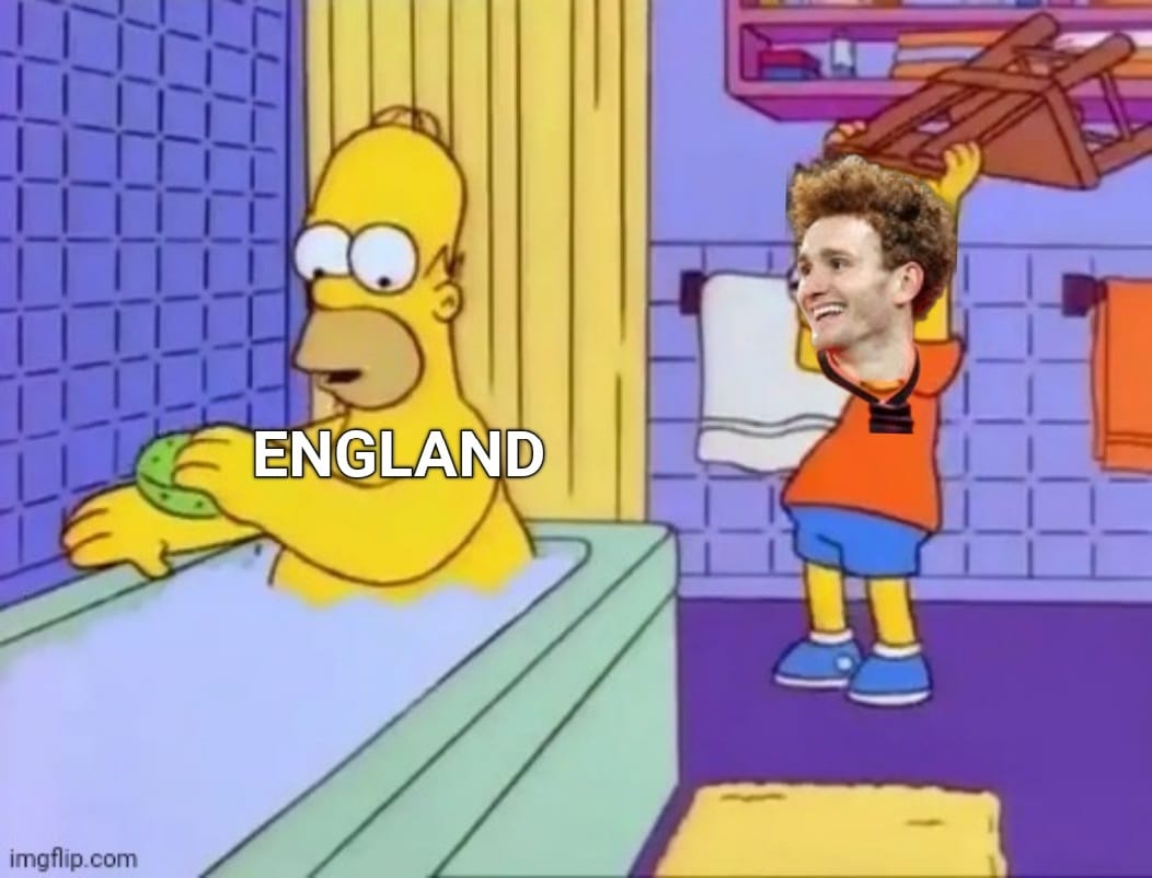 Daniel_Vince_'s tweet photo. Please don't, Josh. #NCFC #ENG #USA #ThreeLions #FIFAWorldCup https://t.co/tFPKVEnH5J