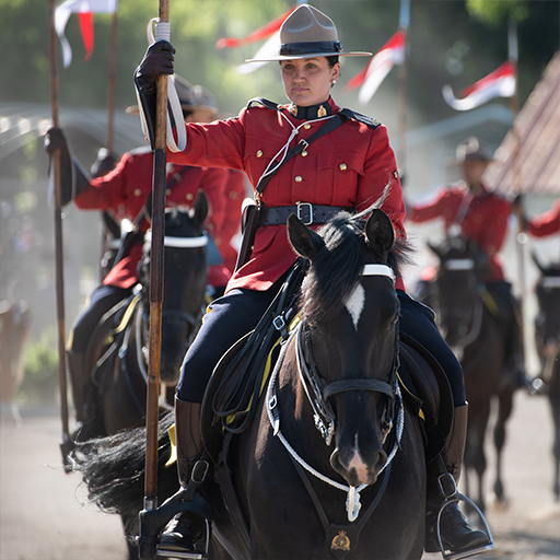 RCMPONT's tweet image. Even though we no longer police on horseback, the image of the horse and rider, with red tunic, Stetson hat, high brown boots and black horse, has become iconic. We remain one of only a few police services in the world that are internationally recognized. #HistoryWeek2022
