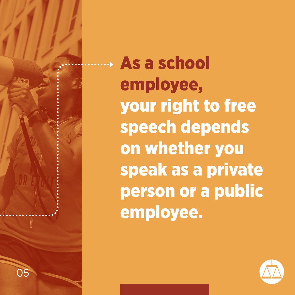 splcenter's tweet photo. 📣 Georgia educators, know your First Amendment rights!
Understanding the right to free speech—in public or private—will help educators and students navigate the state's new classroom censorship law.
#TruthInSchools #TeachTruth#TeachTruth https://t.co/6CZi3iQbF5