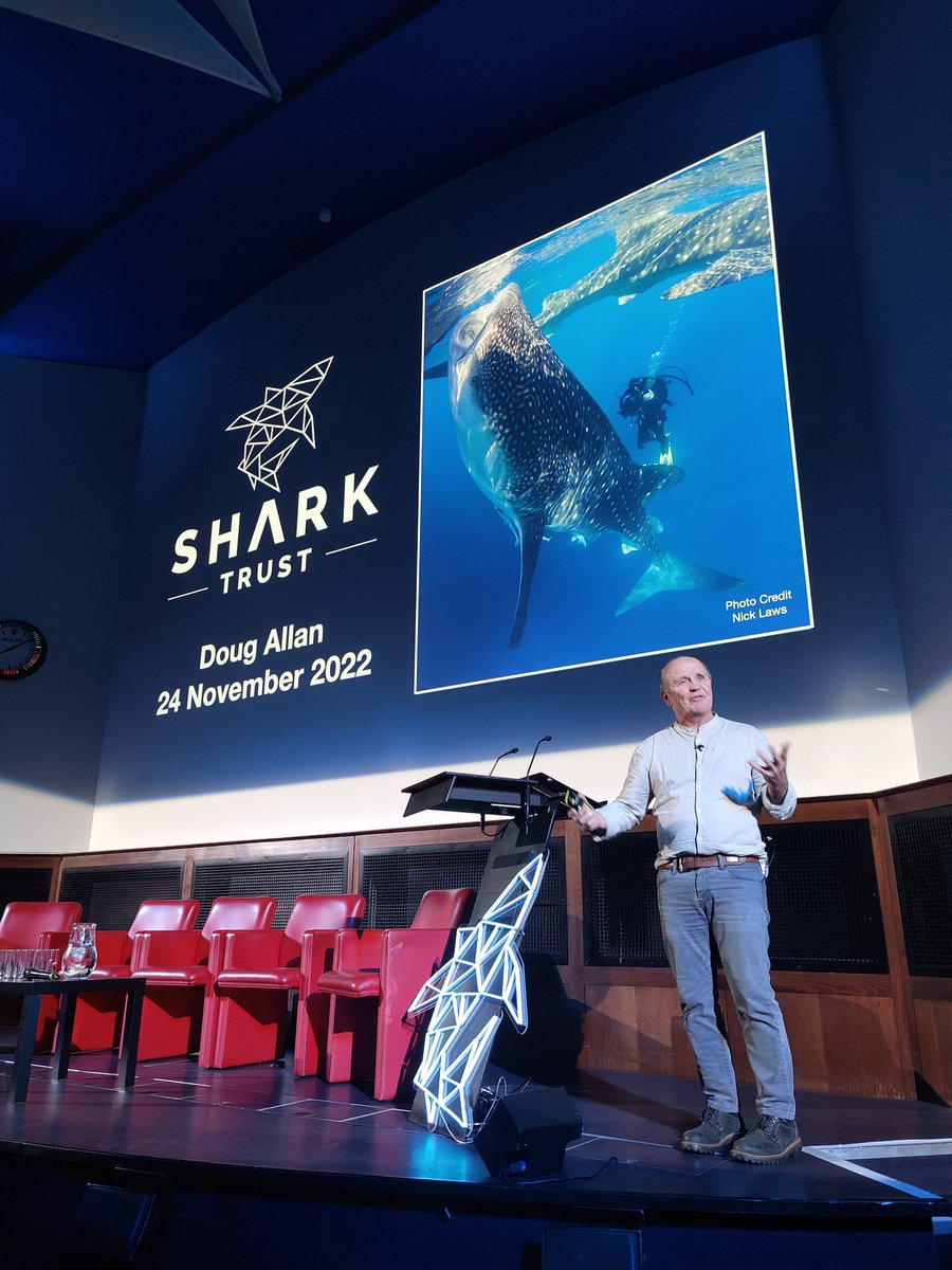 SharkTrustUK's tweet photo. We had such a wonderful evening @RGS #ForTheLoveOfSharks celebrating 25 years of the Shark Trust with so many of our incredible members, supporters, patrons &amp; trustees. A huge THANK YOU to everyone who joined us both online &amp; in person! 💙🦈 https://t.co/Bhyt9hUYuo
