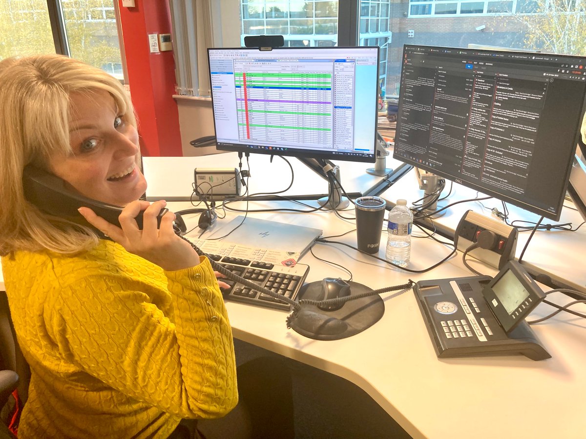 mo_bakshi's tweet photo. This is Sam, today’s #lookeastfamily favourite. I have a soft spot for Sam as we came thru radio together. The most unflappable producer you could hope to have - we’ve given her lots to flap about - and one half of a comedy act that routinely reduces the newsroom to (happy) tears https://t.co/F7HTHCrBbi