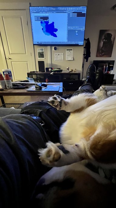 Houdini tutorials and Corgi cuddles. https://t.co/xXf08DMBQf<a href="/tag/timetomakethedonuts"class="tags"><span>#timetomakethedonuts</span></a>