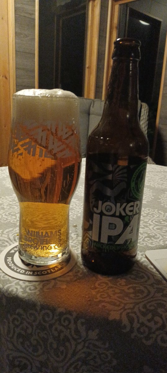 bloggs1961's tweet photo. The #TheShack tonight 2nd ep of @Williamsbrewery #CraftBeer. #25cheers order arrived today. So without further ado its #jokerIPA v #juicyjoker v #doublejokerIPA with the #craftmaster glass, maybe get a #joker glass next time.
Page has the findings https://t.co/7Udel6fxJh