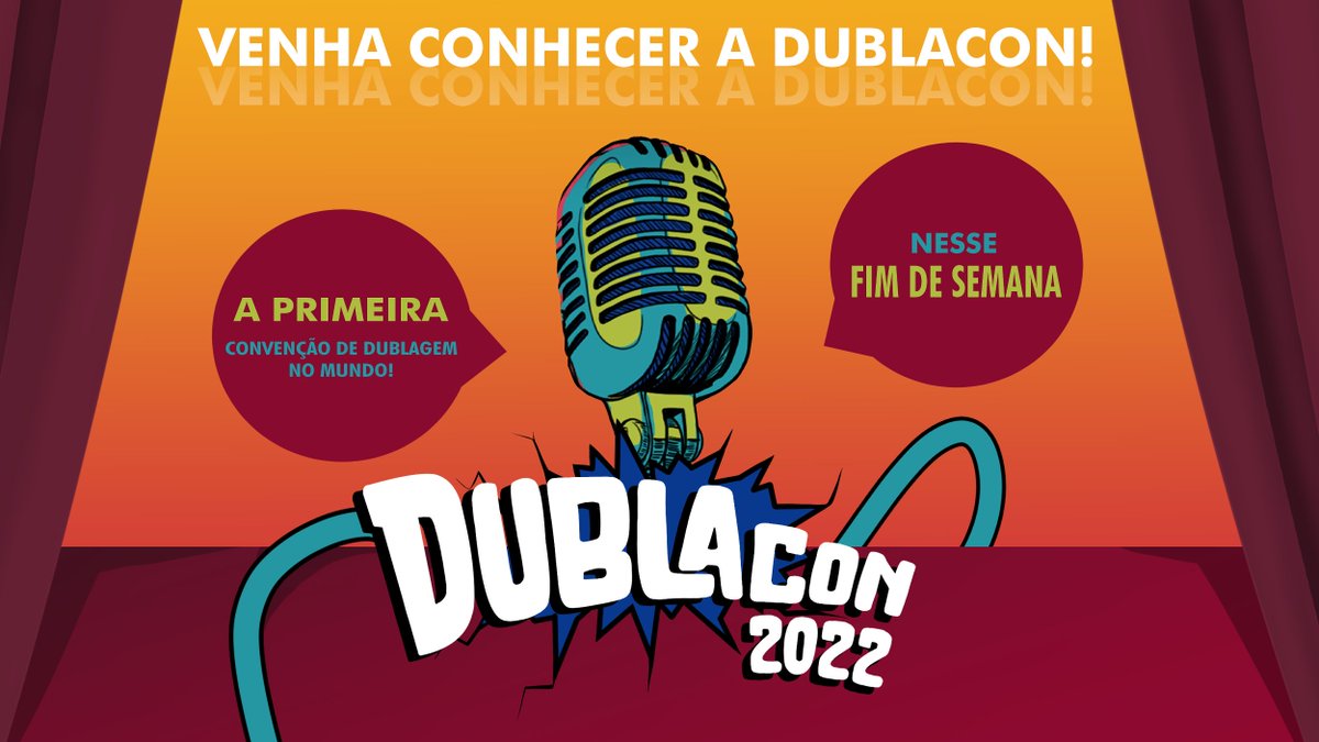 wdn_br's tweet photo. 📰 | Venha conhecer a DublaCon (@DublaConOficial), a maior convenção de dublagem do planeta! 🤩
➥ Saiba mais sobre local, programação e como funcionará: https://t.co/W3HS3EmfFm
#DublaCon2022 #DBC22 #VersaoDublada https://t.co/yXjtkP49Fv