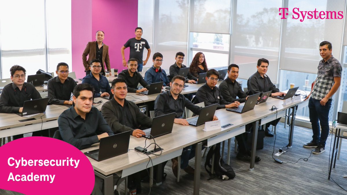 TSystemsMX's tweet photo. @TSystemsMX definido como centro de ciberseguridad mundial lanzó su primera academia el pasado mes de septiembre, esta primera generación estará lista a finales de diciembre. El desarrollo de talento es la clave del éxito.
#TSMX #cybersecurityacademy #TAcademy #securityhub https://t.co/A2fCFVKdXv