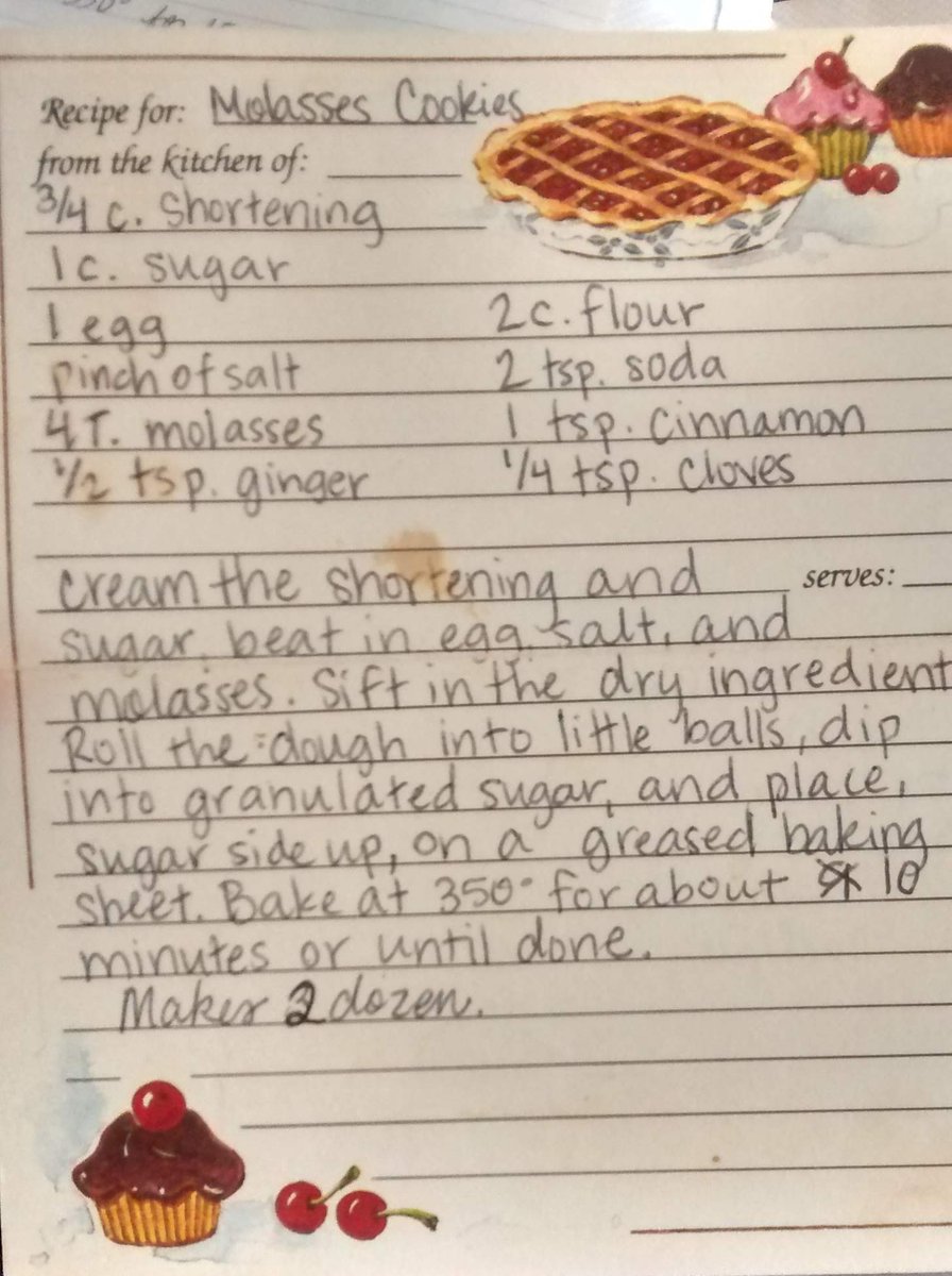 CheerfulReader's tweet image. I can&apos;t keep it to myself any longer.

This is molasses cookie dough with pumpkin pie filling on top. It&apos;s way, WAY better than plain pumpkin pie.

I used my mom&apos;s cookie recipe (with butter, NOT shortening!) in a 9x13, and baked it all at 350° until the pie filling was set.