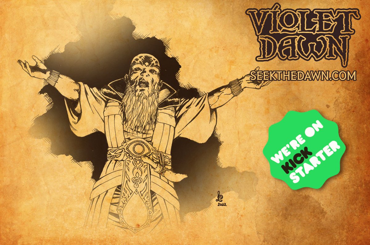 Hé oui l'Aube Violette est maintenant financée! Obtenez votre propre copie en contribuant dès maintenant, plus que 3 heures à la campagne! : kickstarter.com/projects/waywa…