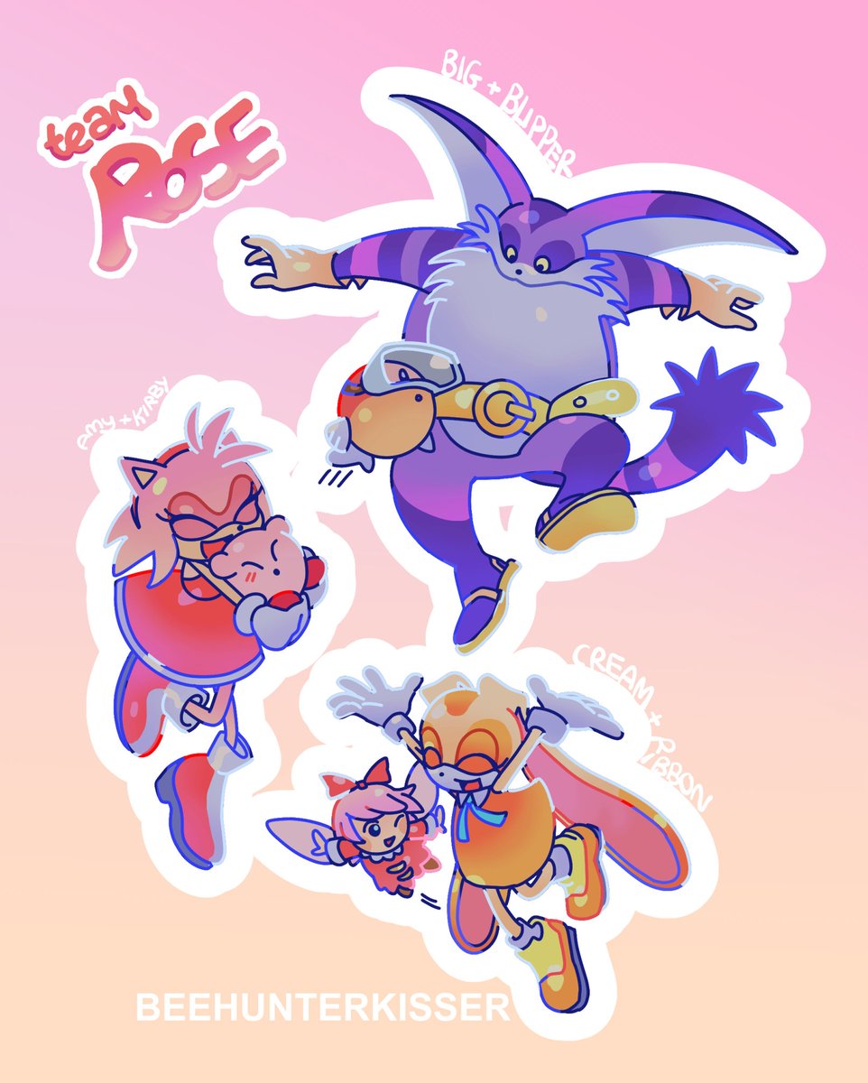beehunterkisser's tweet photo. KIRBY + SONIC https://t.co/DFQTkNJhnn