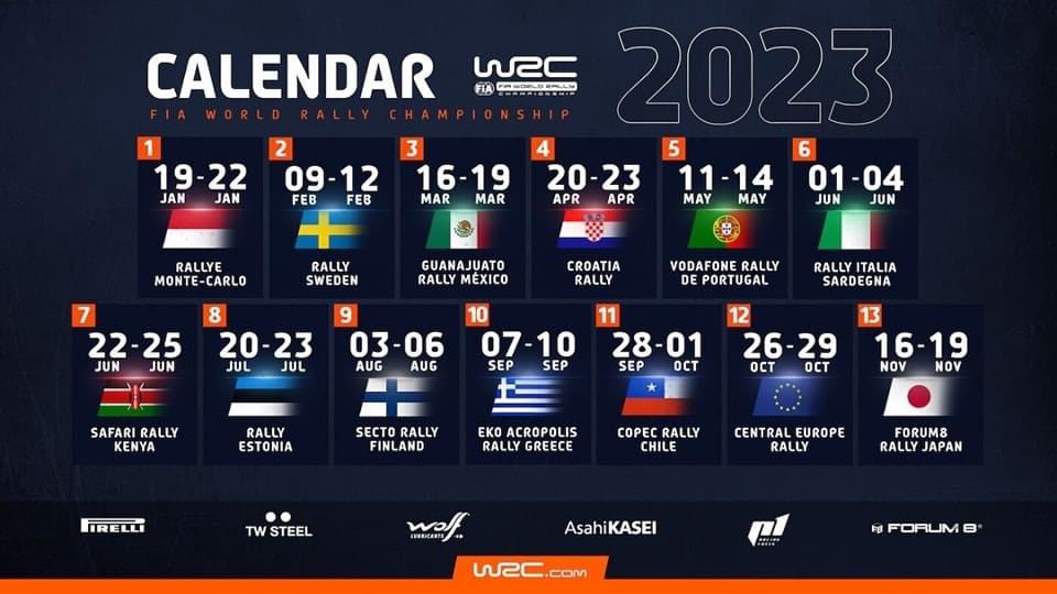 ae_radio's tweet photo. 🏎️ 🏁 Vuelve el Rally mundial a #Concepción
Hoy se confirmó que el WRC llega el 2023 del 28 de septiembre al 1 de octubre. 🤩
#ModoRally
#WRC
#RallyMundialEnChile https://t.co/ca7ZdV6pUz