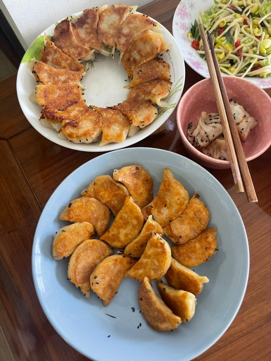 dumplings, always make me happy 🥰