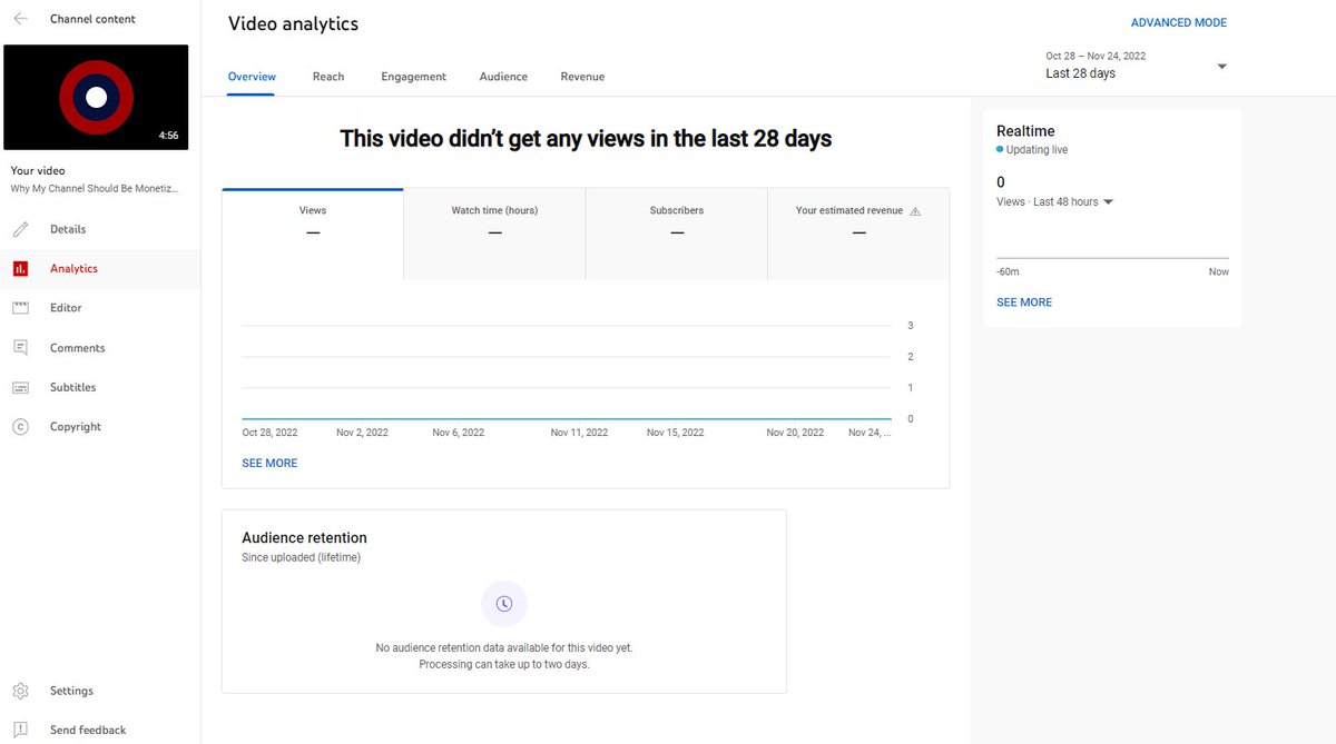 AirACE1918's tweet image. @TeamYouTube Why did you deny my appeal video after claiming you watched it without even watching it?