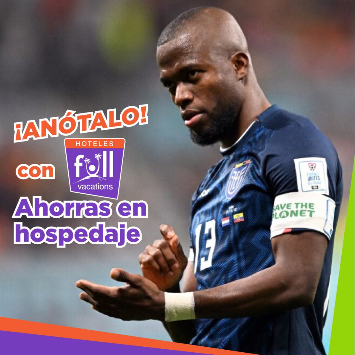 Te lo dice <a href="/EnnerValencia14/">EnnerValencia</a> el goleador de la selección <a href="/LaTri/">La Tri 🇪🇨</a> 

Ecuador hace historia en Qatar 🥳. Gracias <a href="/tri/">とり</a> por regalarnos grandes momentos 🇪🇨 
.
#EnnerValencia #Ecuador #seleccionecuatoriana #HotelesFullVacations #hoteles #hospedaje #Ecuador #cuenca #Turismo #bernardopolo