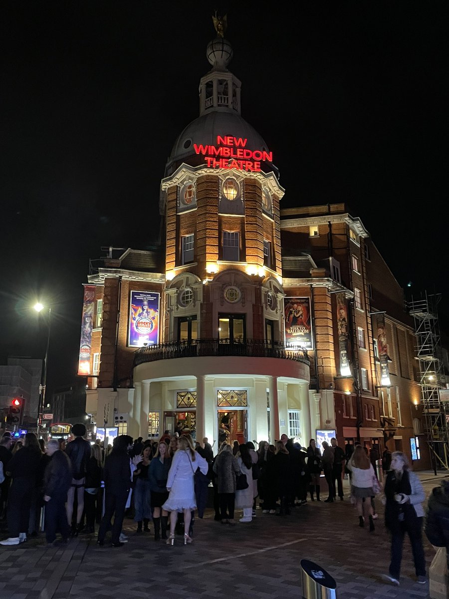 debicoote's tweet photo. Ready for @rockyhorroruk at @NewWimbTheatre Having seen @DanielleSteers in @TheCherShowUK a fortnight ago we can’t wait to see the future Mr Steers @stephenwebb1983 tonight! @lorddan180 https://t.co/w7zHQtBvmT
