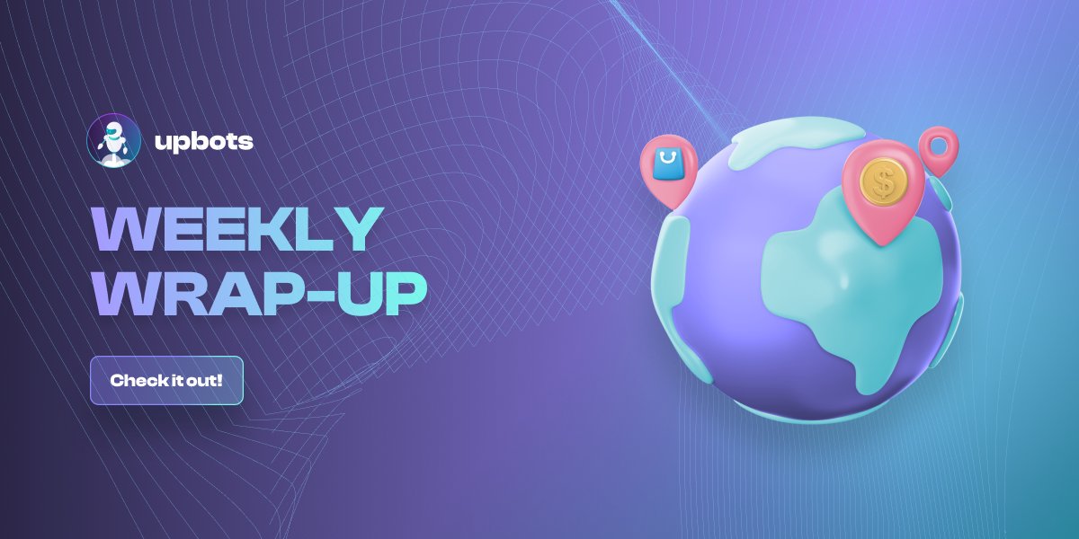 📍From amazing bots performance, the launch of social copy #trading to some crucial decisions and work - it  has been a week to remember! 
  
Kick back with your favourite drink and read on!🍻  

👉 upbots.com/blog/upbots-we… 
  
Have a good one and stay strong, Fam! ❤️