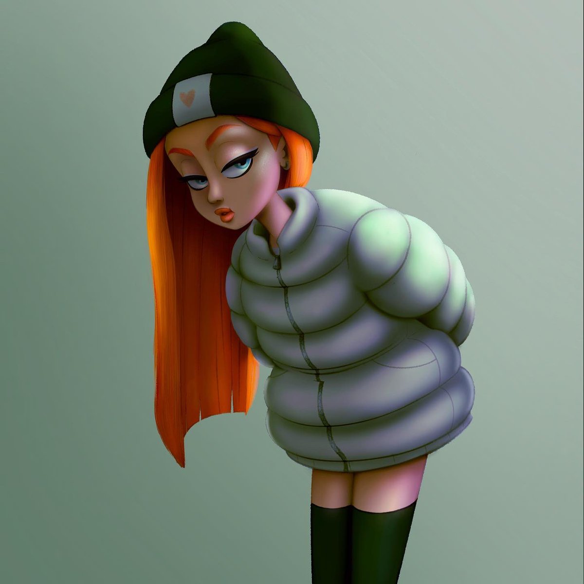 Angiensca's tweet photo. It’s puffer jacket season ❄️ https://t.co/Srd1iC6eWS