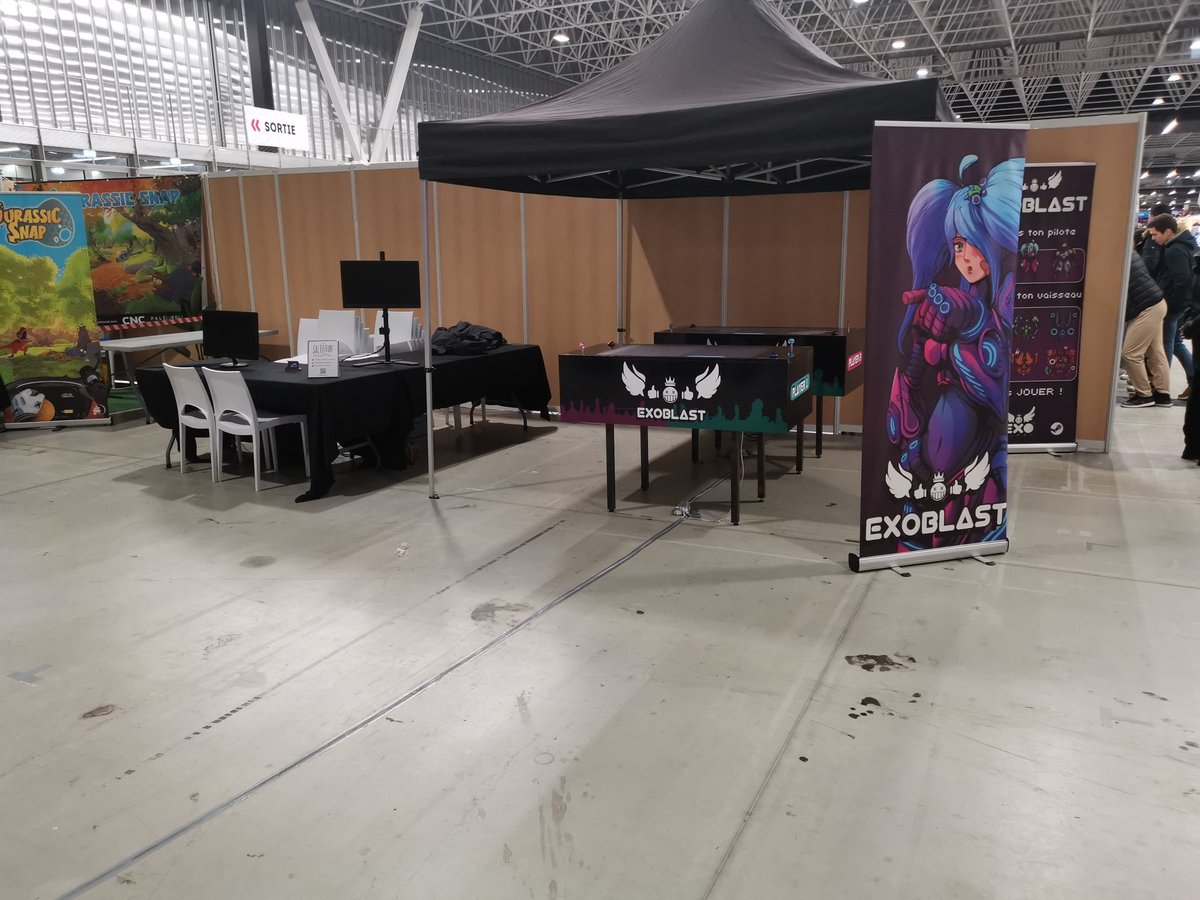 DreamirlGames's tweet photo. A demain sur le stand du TGS 😋
Tournois Exoblast et UpRunner, en compagnie d'autres studio indie ! https://t.co/ksqfRVyxyu