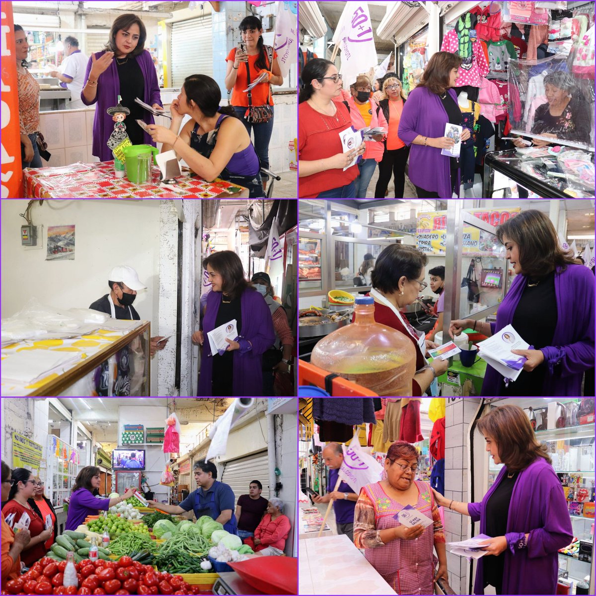 AnaLiliaHerrera's tweet photo. En @50mas1edomex seguimos recorriendo los espacios públicos para decirle a nuestras paisanas:  #NoEstásSola, sí hay salida.

Reconozco el compromiso de los colectivos en cada municipio del #Edoméx que todos los días construyen sororidad.

Sigamos haciendo equipo👊🏽💜
#DíaNaranja https://t.co/6JW85IlsJA